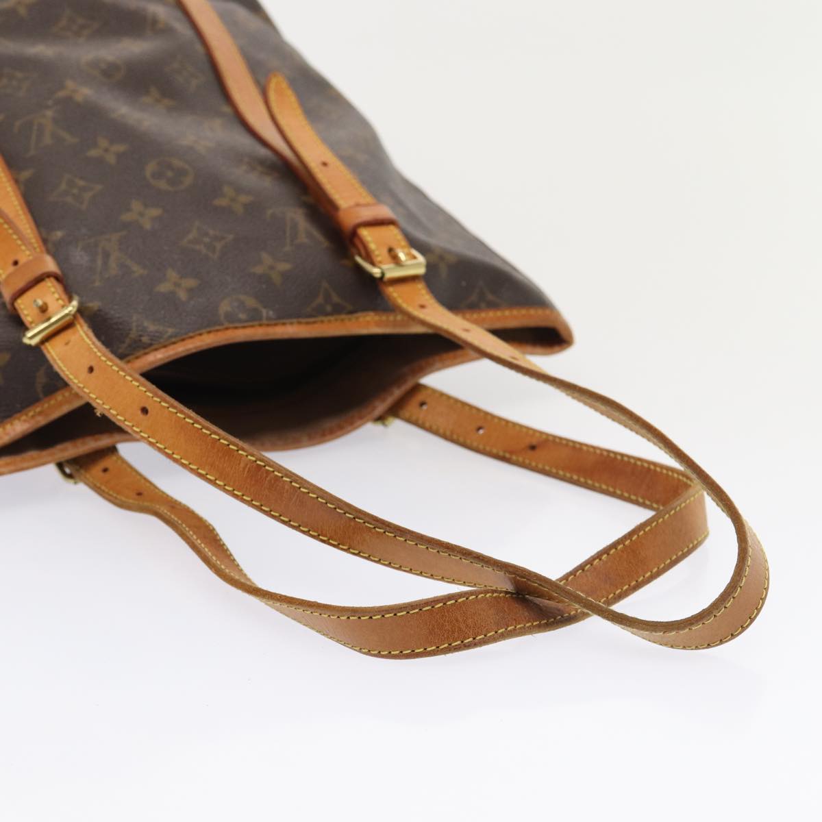 LOUIS VUITTON Monogram Bucket GM Shoulder Bag M42236 LV Auth 81033