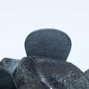 GUCCI Bamboo Hand Bag Suede 2way Black Auth 81045-10