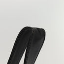 GUCCI Bamboo Hand Bag Suede 2way Black Auth 81045-12