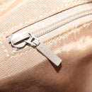 BURBERRY Nova Check Tote Bag Canvas Beige Red Auth 81053-20