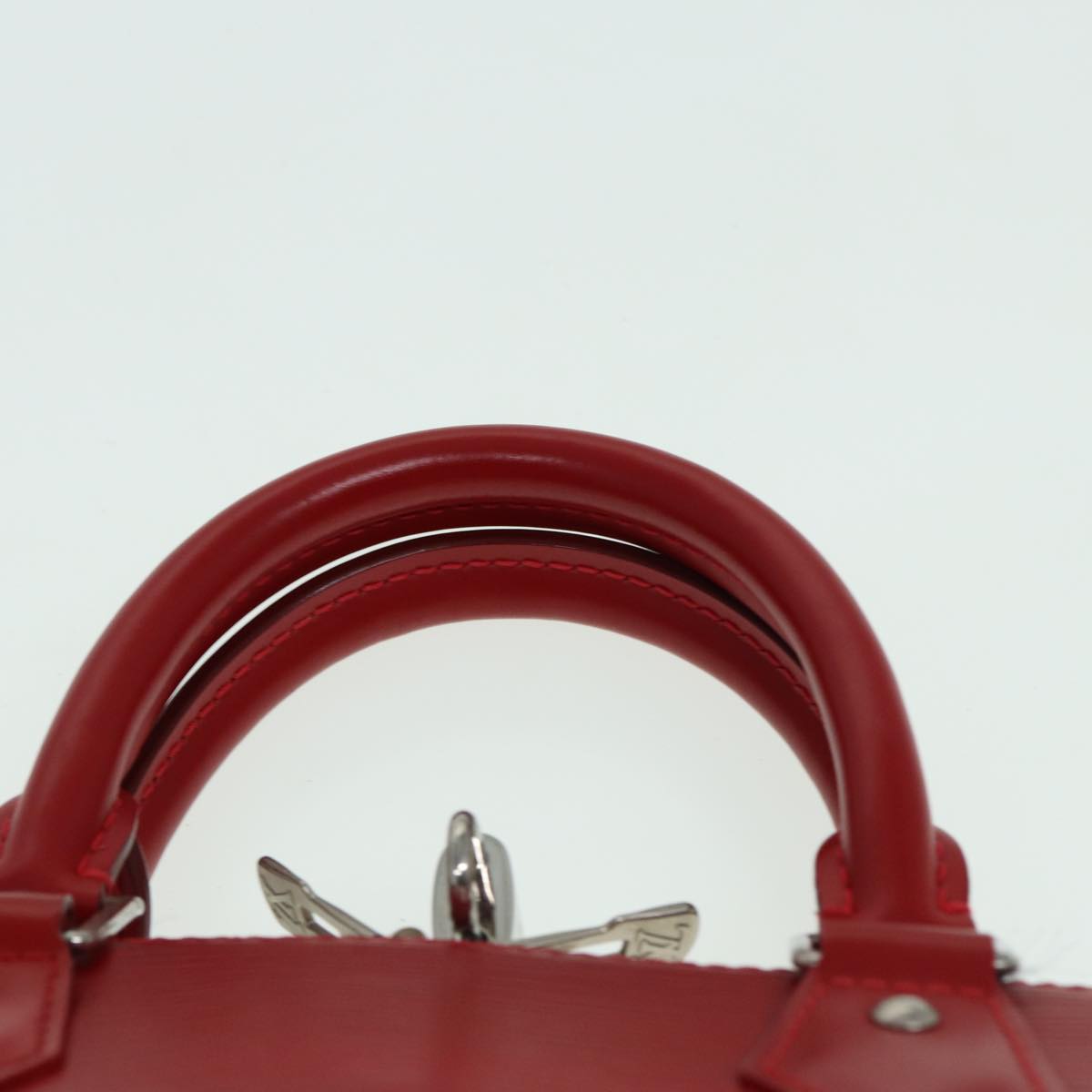 LOUIS VUITTON Epi Alma PM Hand Bag Red Car Mine M4058E LV Auth 81057