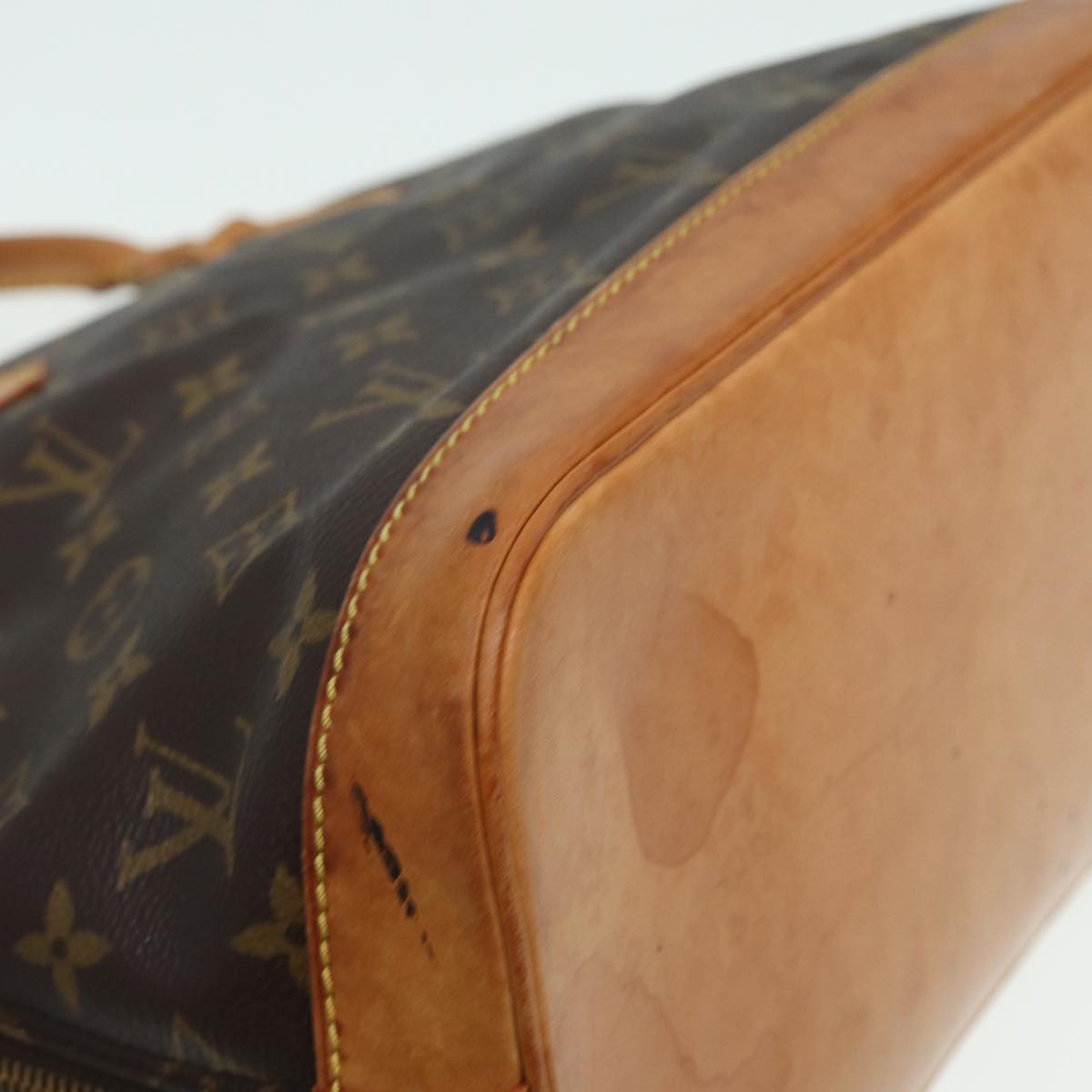 LOUIS VUITTON Monogram Alma Hand Bag M51130 LV Auth 81058