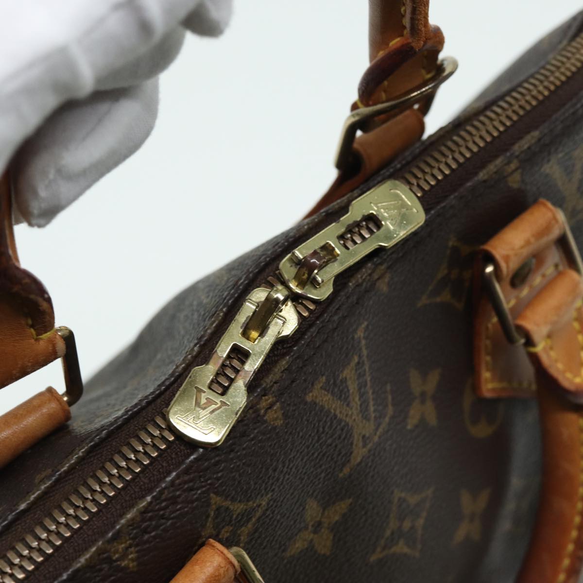 LOUIS VUITTON Monogram Alma Hand Bag M51130 LV Auth 81058