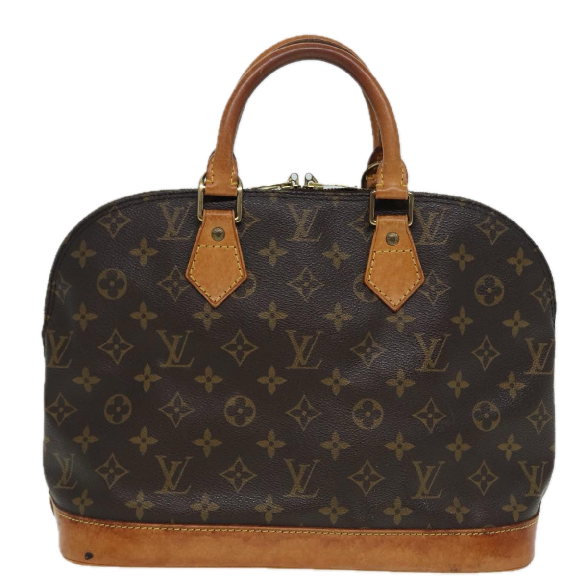 LOUIS VUITTON Monogram Alma Hand Bag M51130 LV Auth 81058