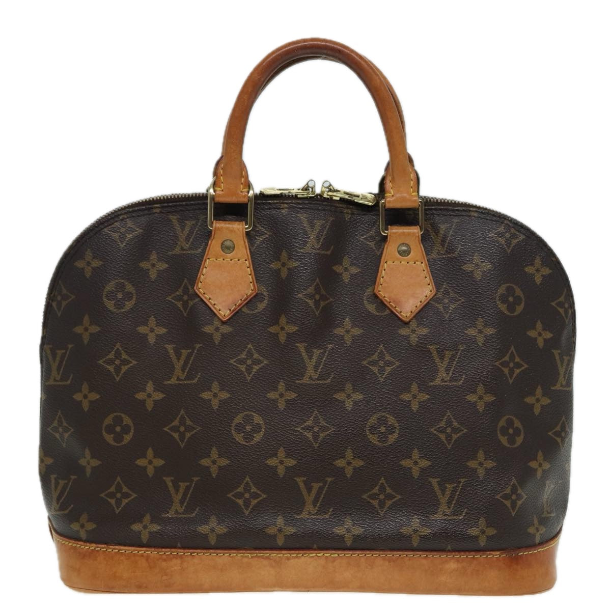 LOUIS VUITTON Monogram Alma Hand Bag M51130 LV Auth 81058