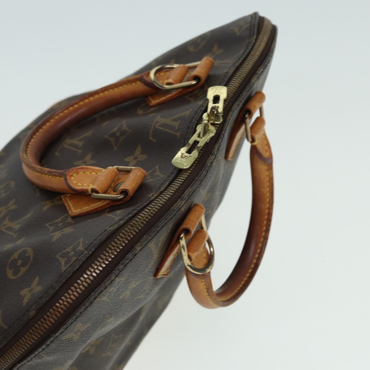 LOUIS VUITTON Monogram Alma Hand Bag M51130 LV Auth 81058