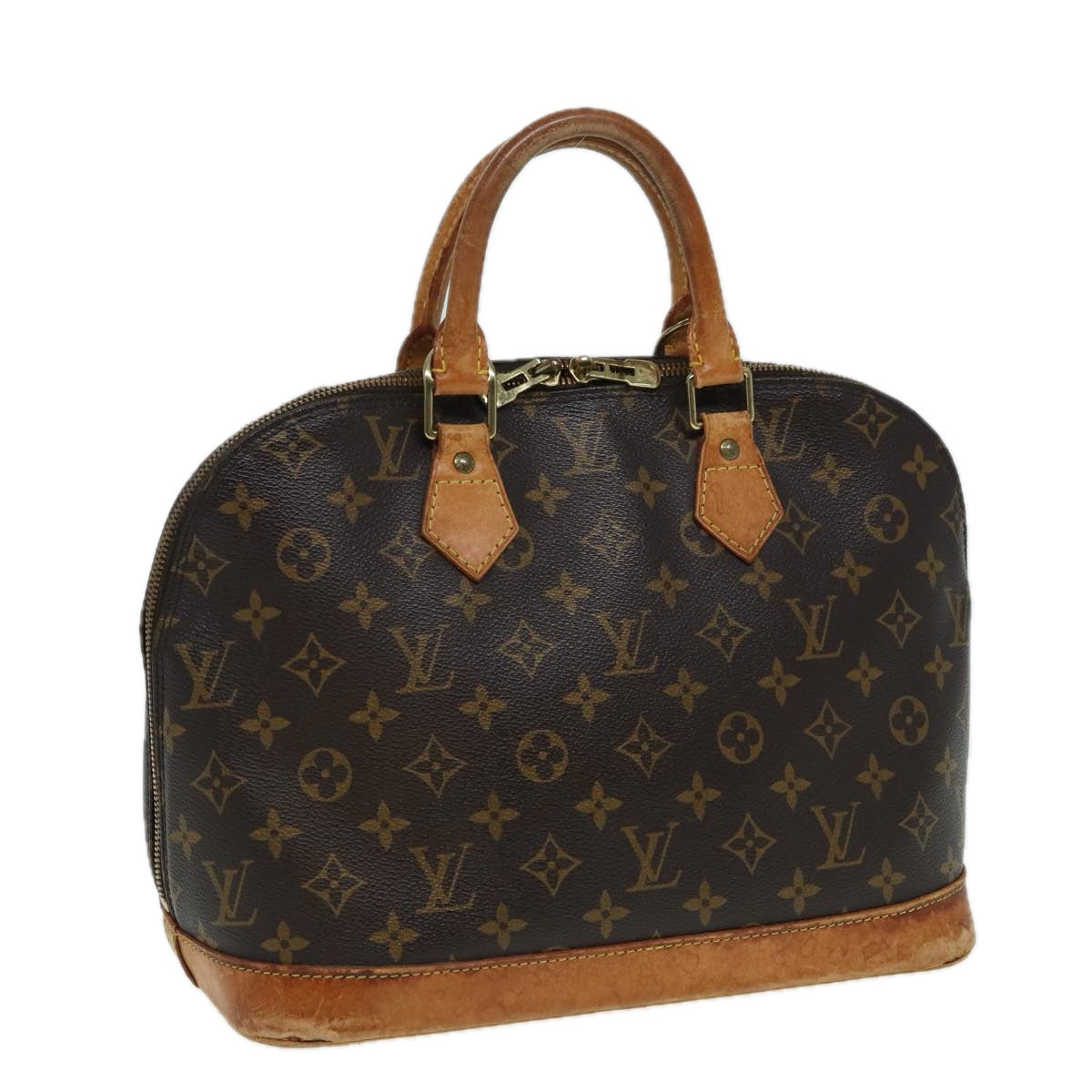 LOUIS VUITTON Monogram Alma Hand Bag M51130 LV Auth 81059