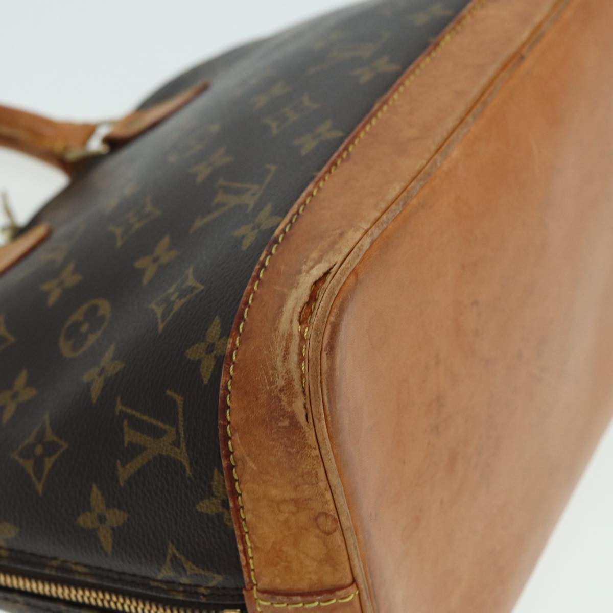 LOUIS VUITTON Monogram Alma Hand Bag M51130 LV Auth 81059