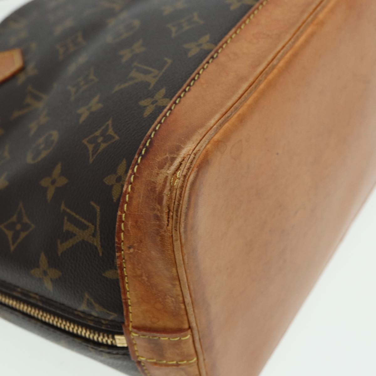 LOUIS VUITTON Monogram Alma Hand Bag M51130 LV Auth 81059