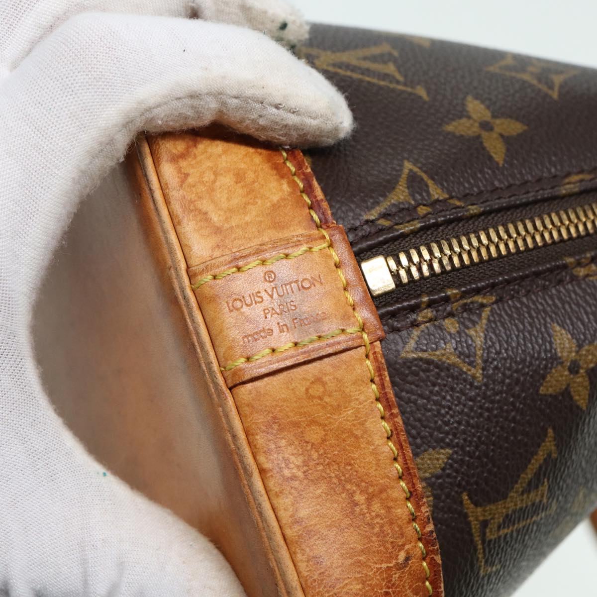 LOUIS VUITTON Monogram Alma Hand Bag M51130 LV Auth 81059