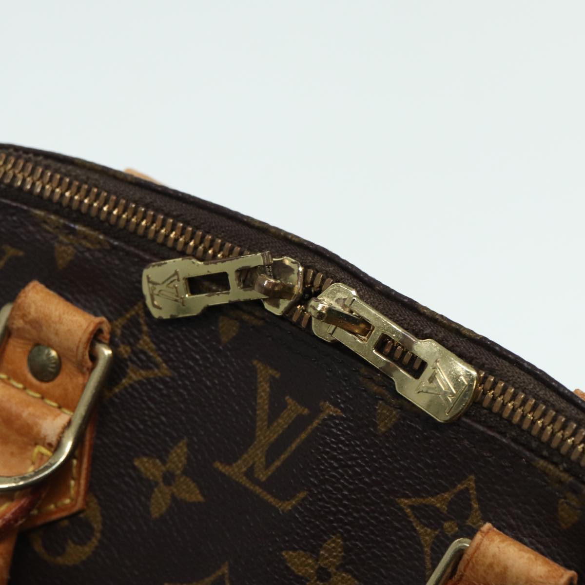 LOUIS VUITTON Monogram Alma Hand Bag M51130 LV Auth 81059