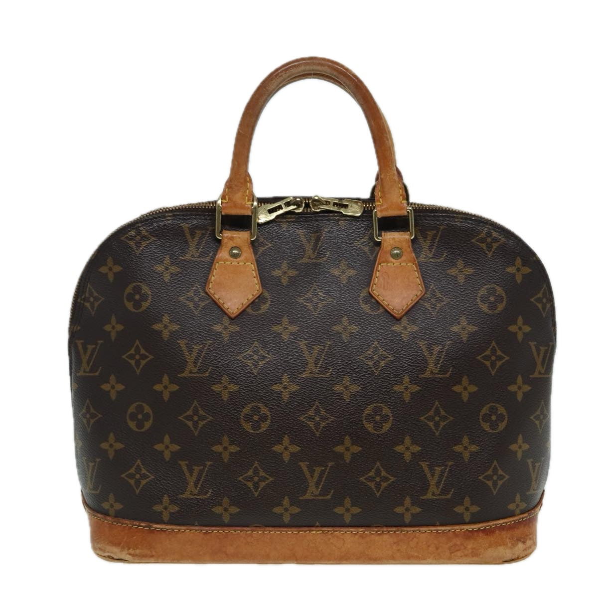 LOUIS VUITTON Monogram Alma Hand Bag M51130 LV Auth 81059