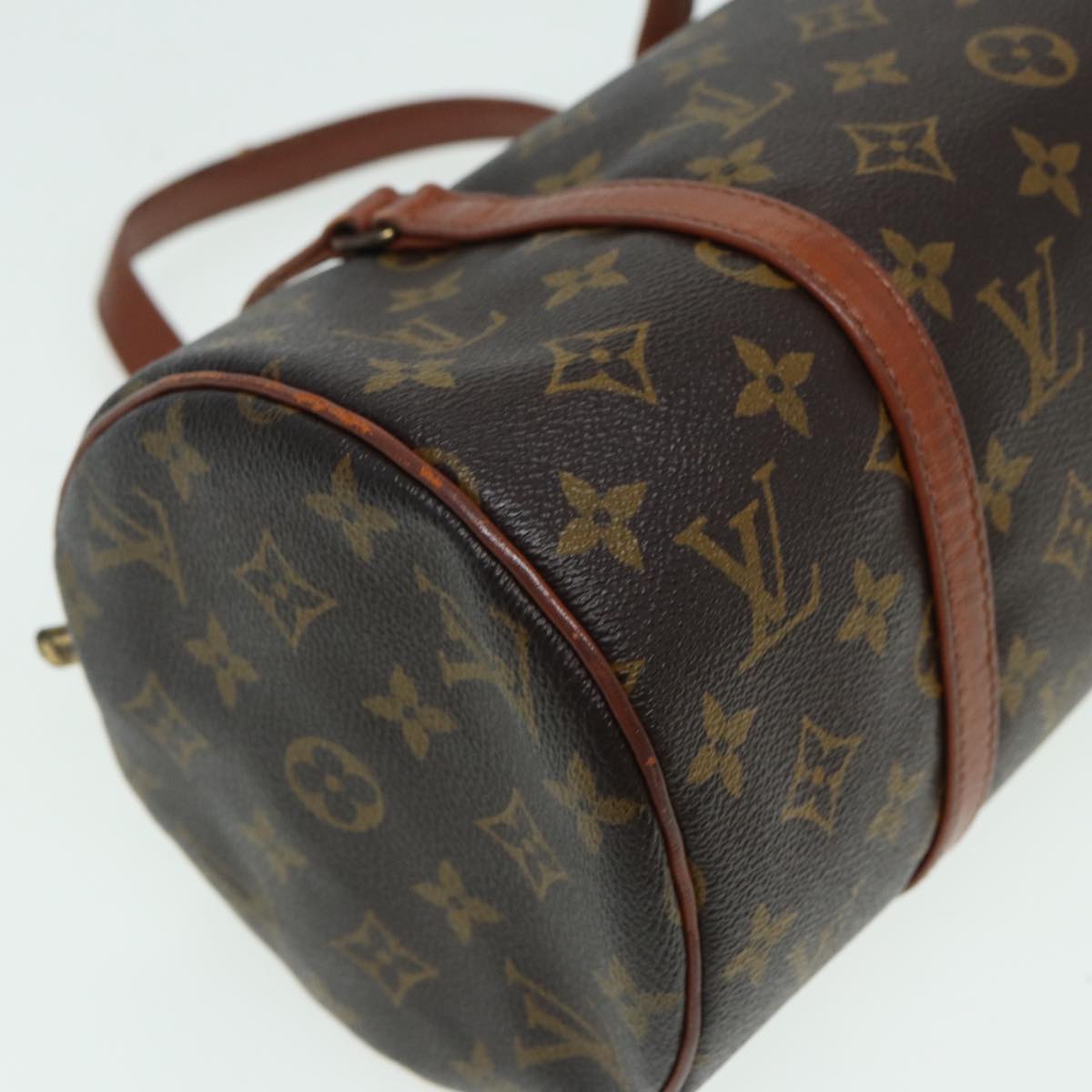 LOUIS VUITTON Monogram Papillon 30 Hand Bag M51385 LV Auth 81092