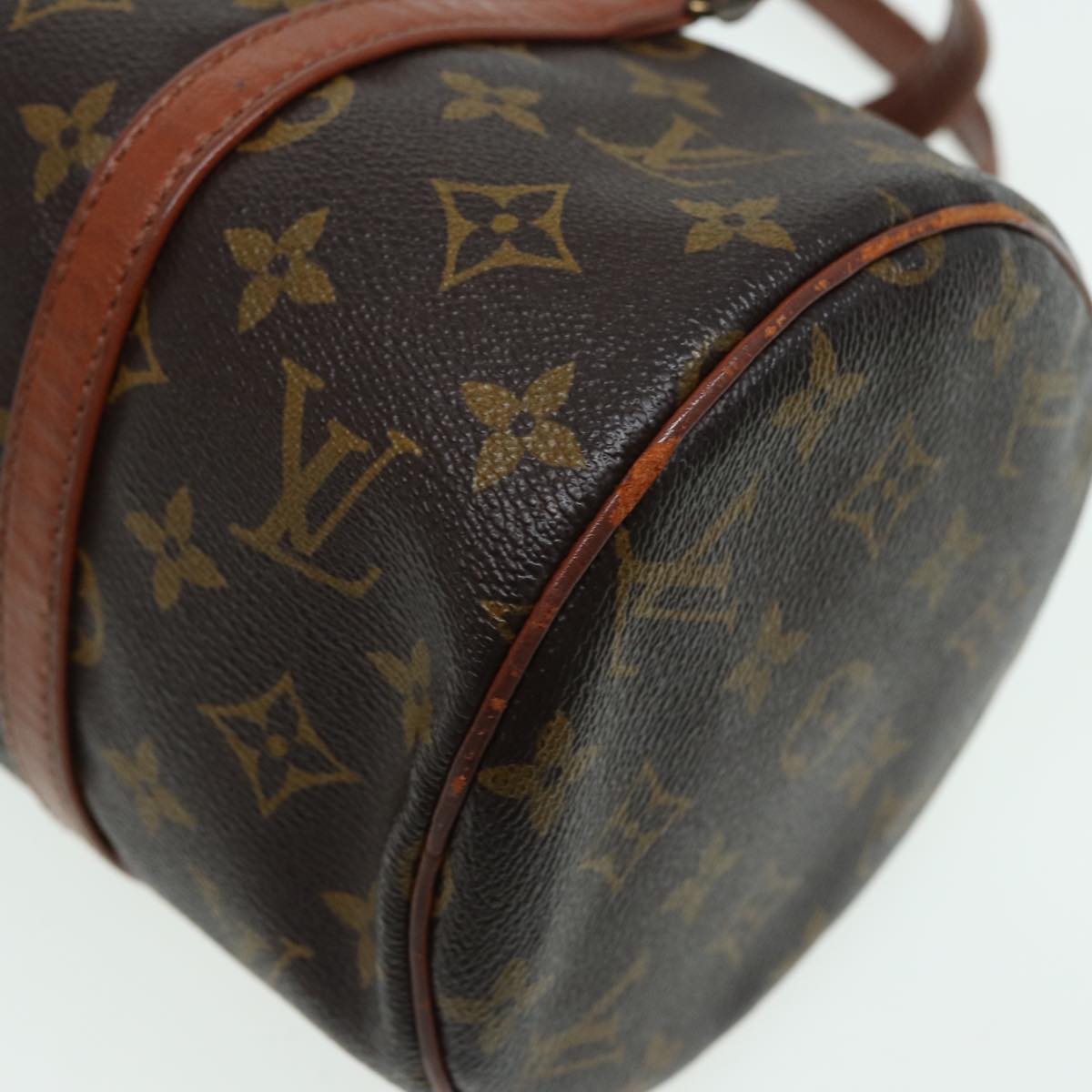 LOUIS VUITTON Monogram Papillon 30 Hand Bag M51385 LV Auth 81092