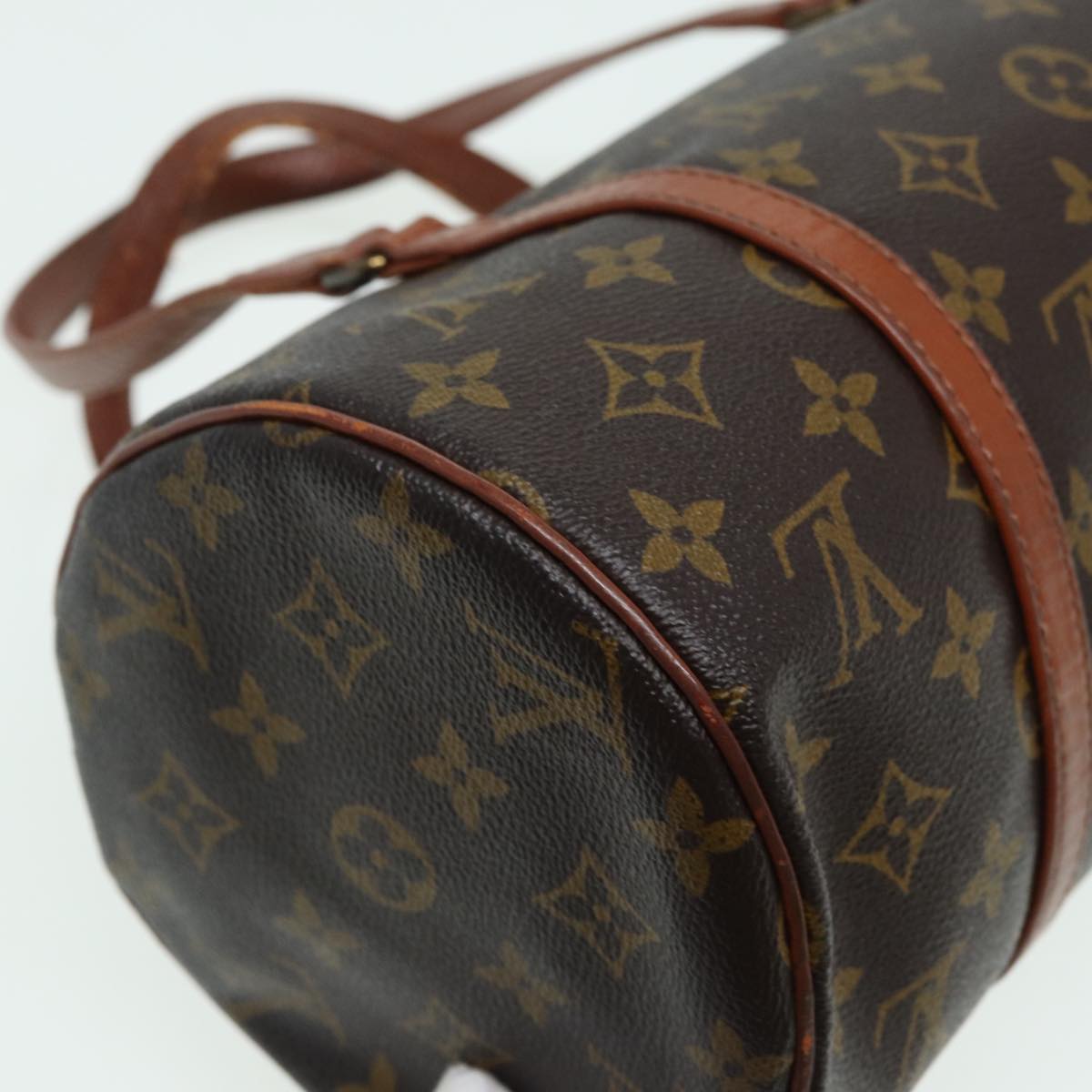 LOUIS VUITTON Monogram Papillon 30 Hand Bag M51385 LV Auth 81092