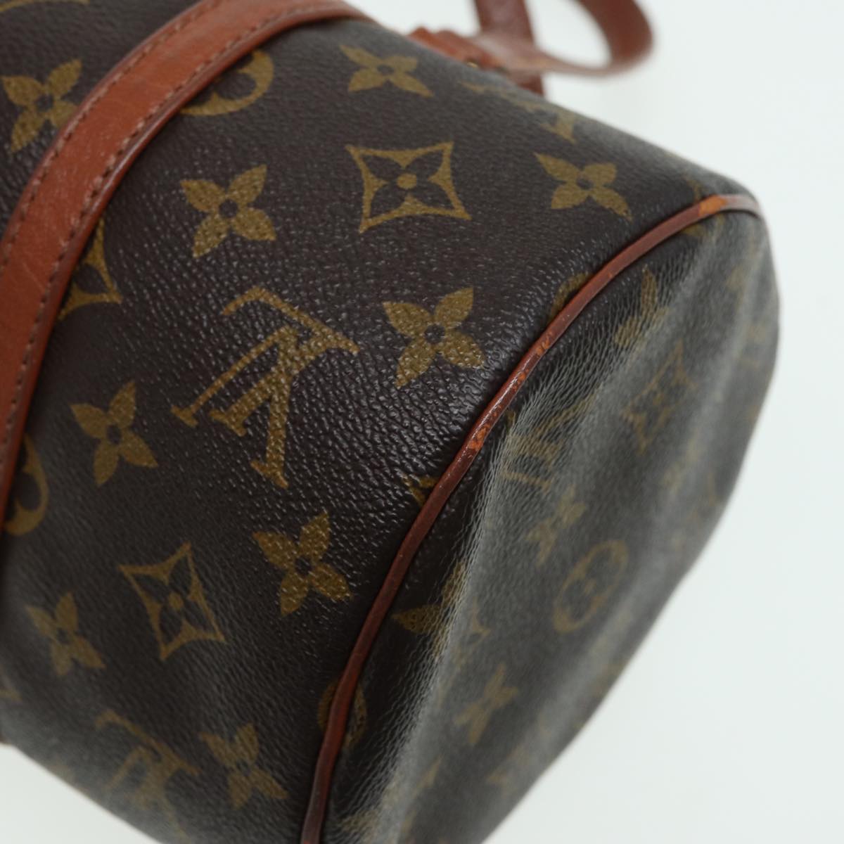 LOUIS VUITTON Monogram Papillon 30 Hand Bag M51385 LV Auth 81092