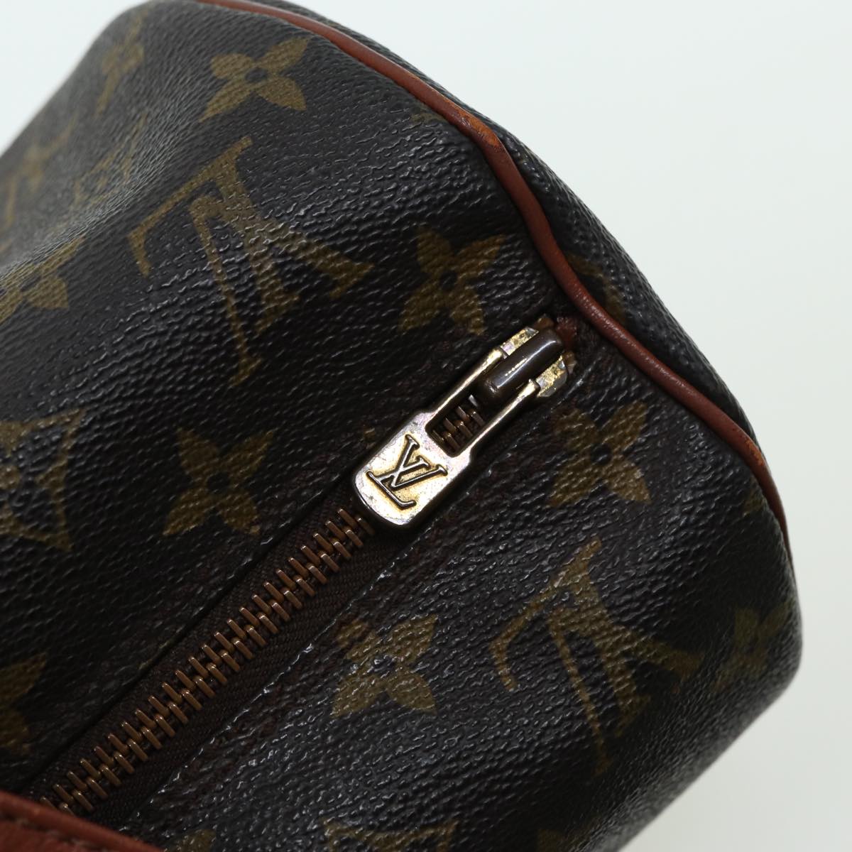 LOUIS VUITTON Monogram Papillon 30 Hand Bag M51385 LV Auth 81092