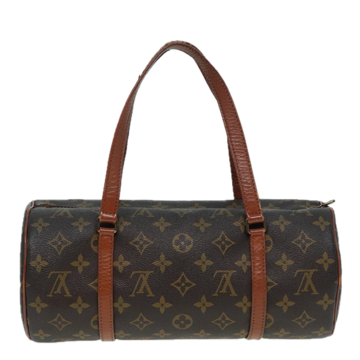 LOUIS VUITTON Monogram Papillon 30 Hand Bag M51385 LV Auth 81092