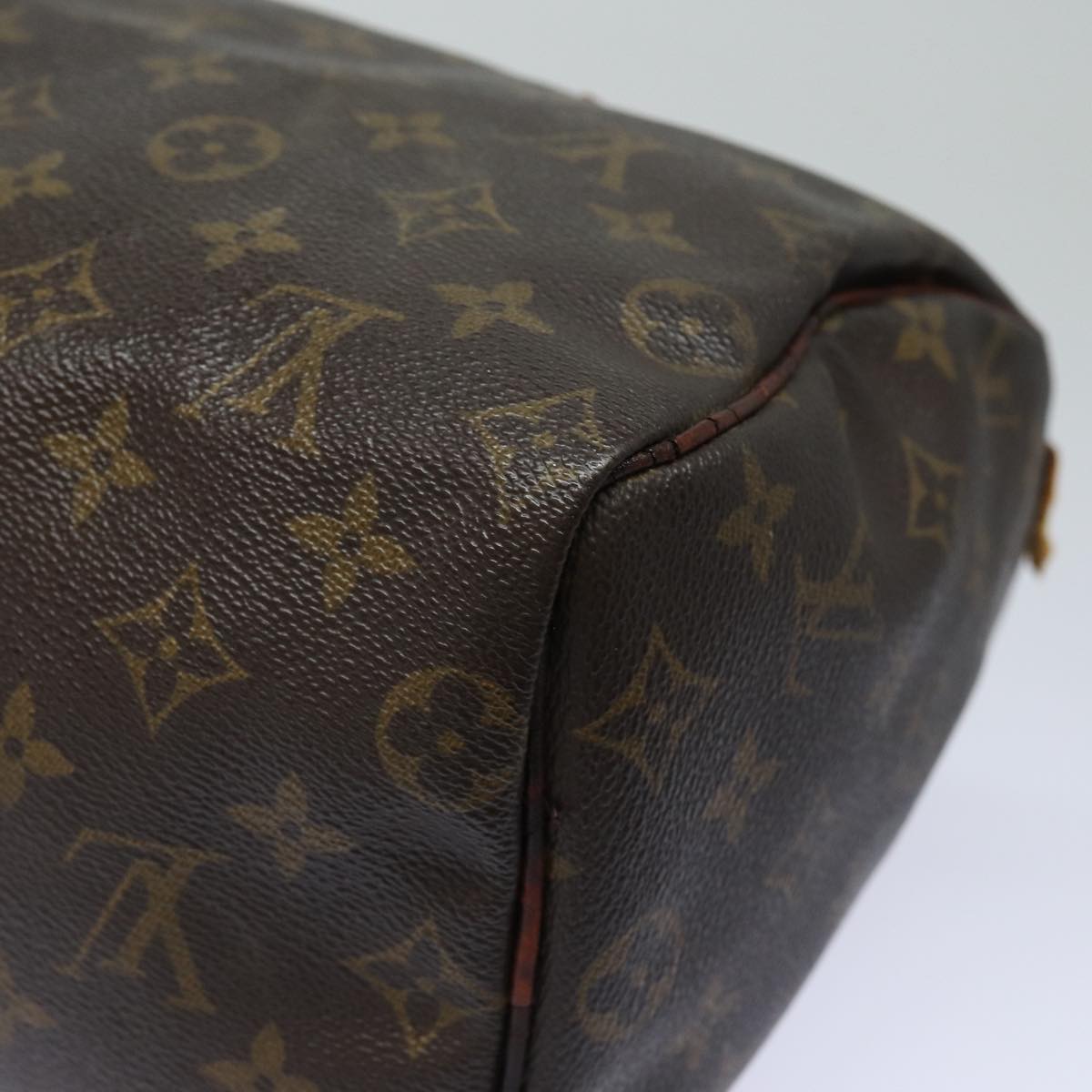 LOUIS VUITTON Monogram Speedy 25 Hand Bag M41528 LV Auth 81093