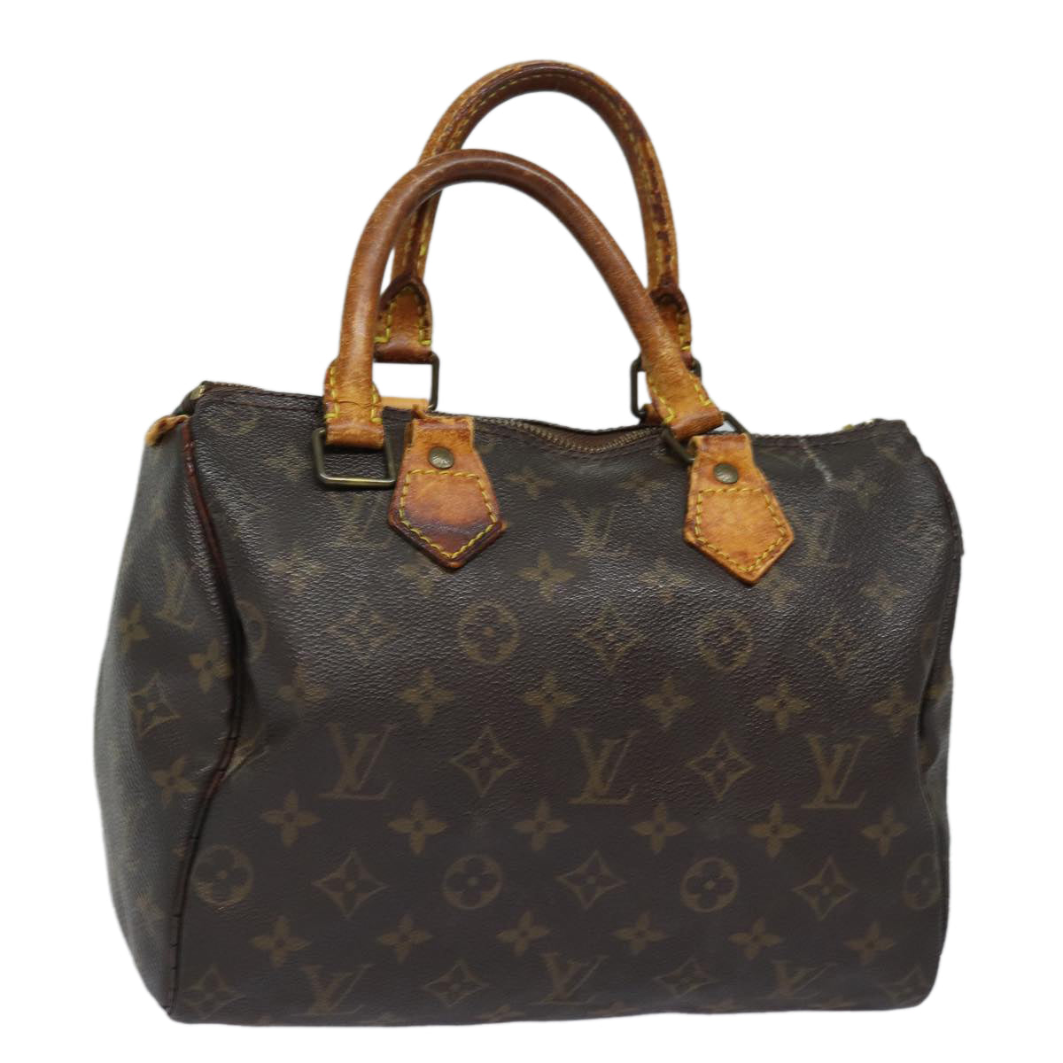 LOUIS VUITTON Monogram Speedy 25 Hand Bag M41528 LV Auth 81093