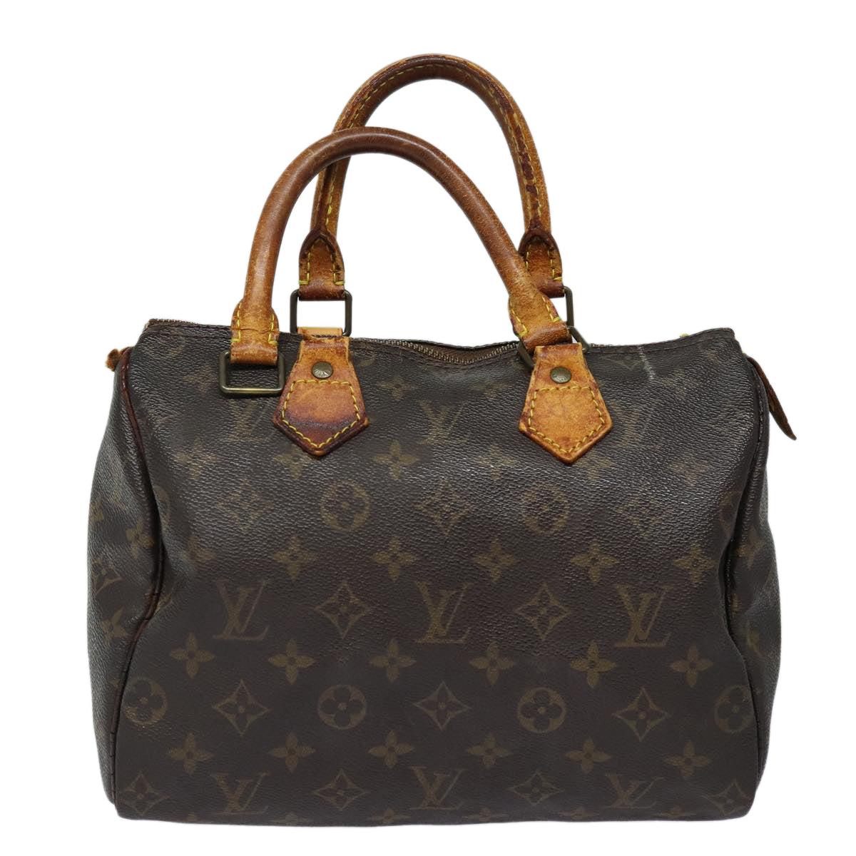 LOUIS VUITTON Monogram Speedy 25 Hand Bag M41528 LV Auth 81093