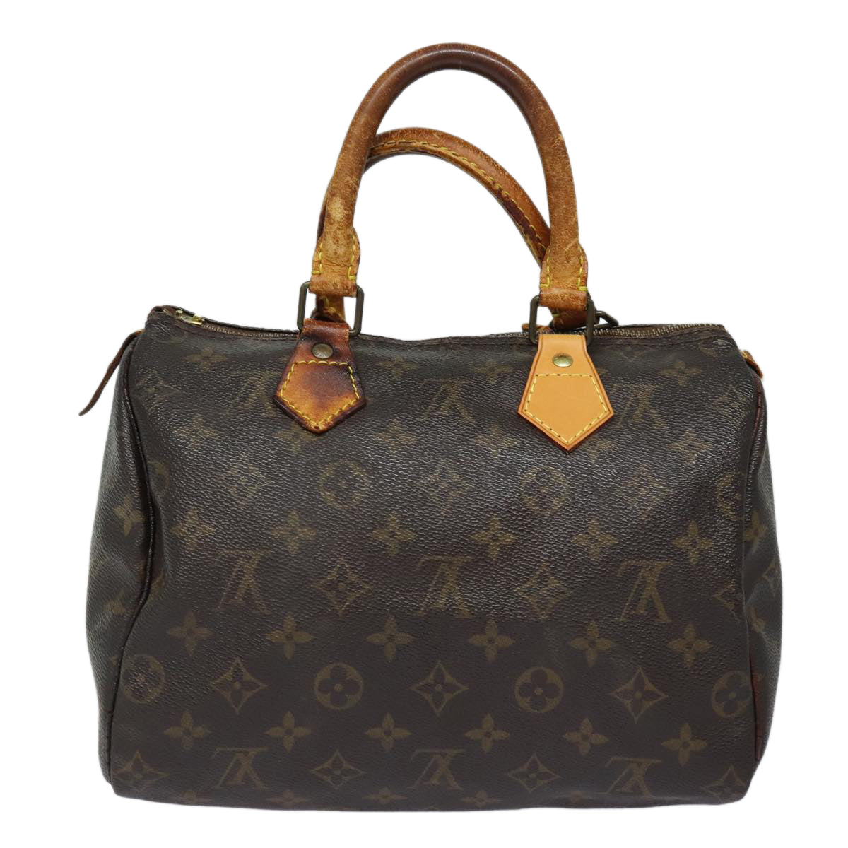 LOUIS VUITTON Monogram Speedy 25 Hand Bag M41528 LV Auth 81093