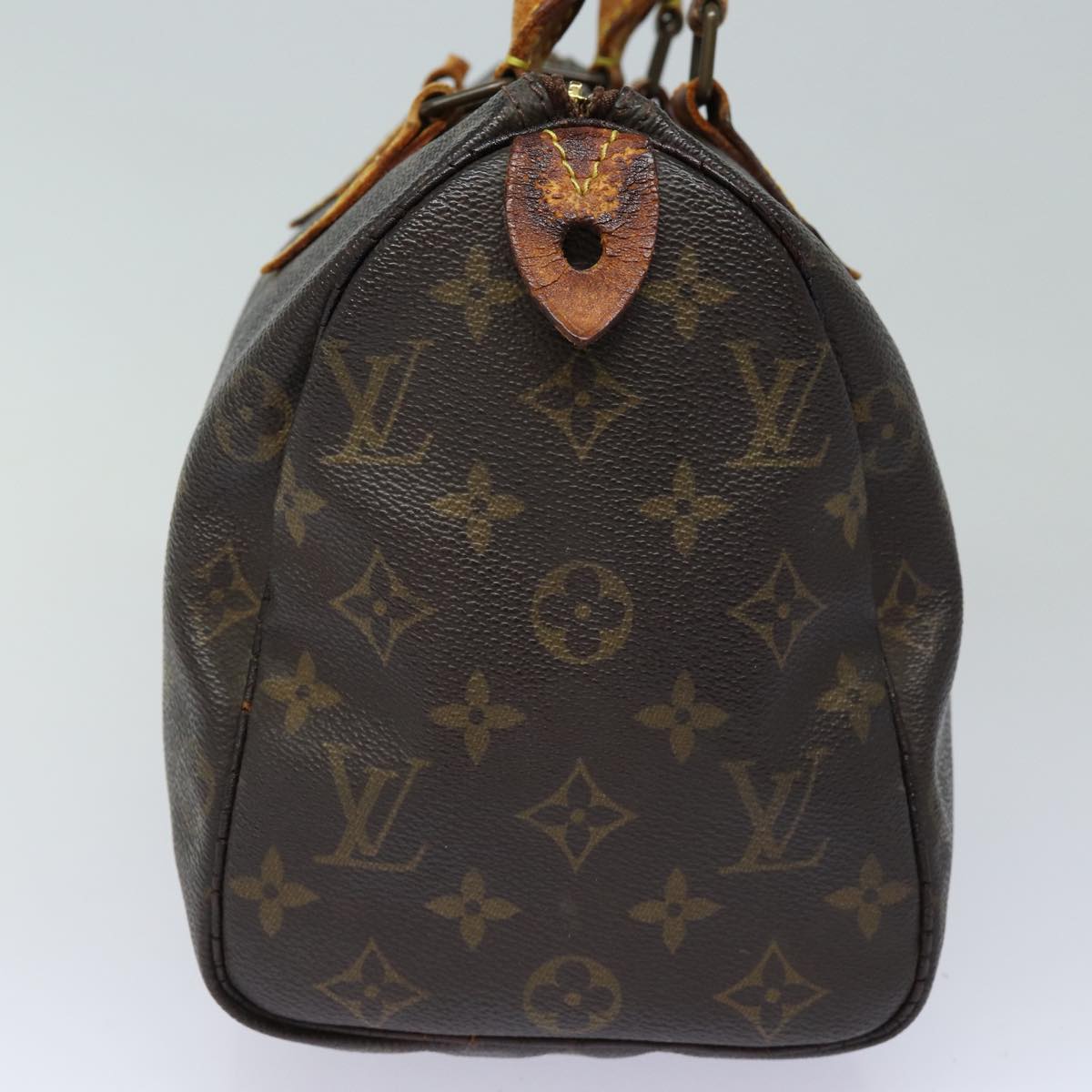 LOUIS VUITTON Monogram Speedy 25 Hand Bag M41528 LV Auth 81093