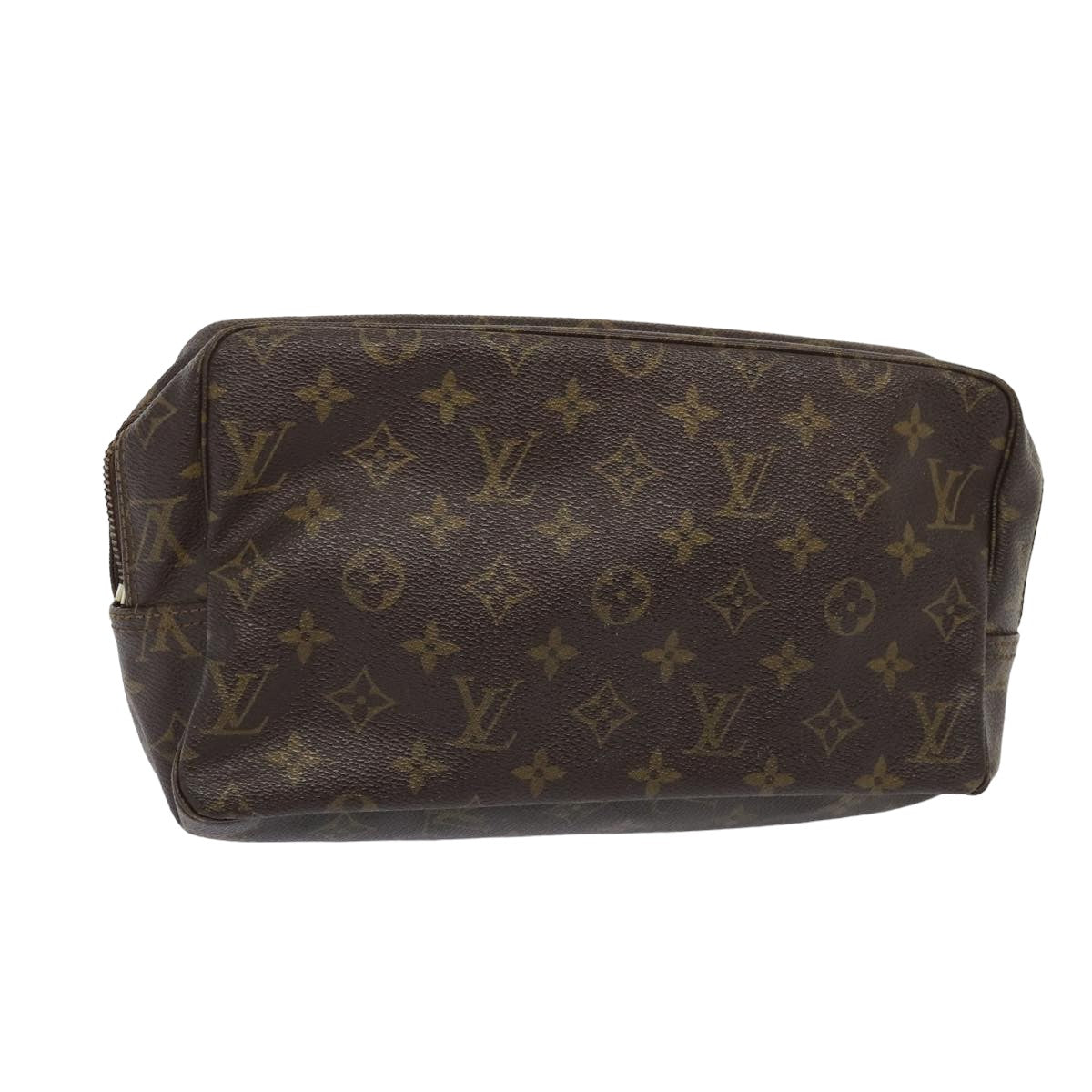 LOUIS VUITTON Monogram Trousse Toilette 28 Clutch Bag M47522 LV Auth 81094