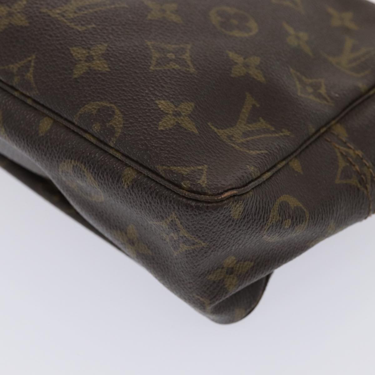 LOUIS VUITTON Monogram Trousse Toilette 28 Clutch Bag M47522 LV Auth 81094