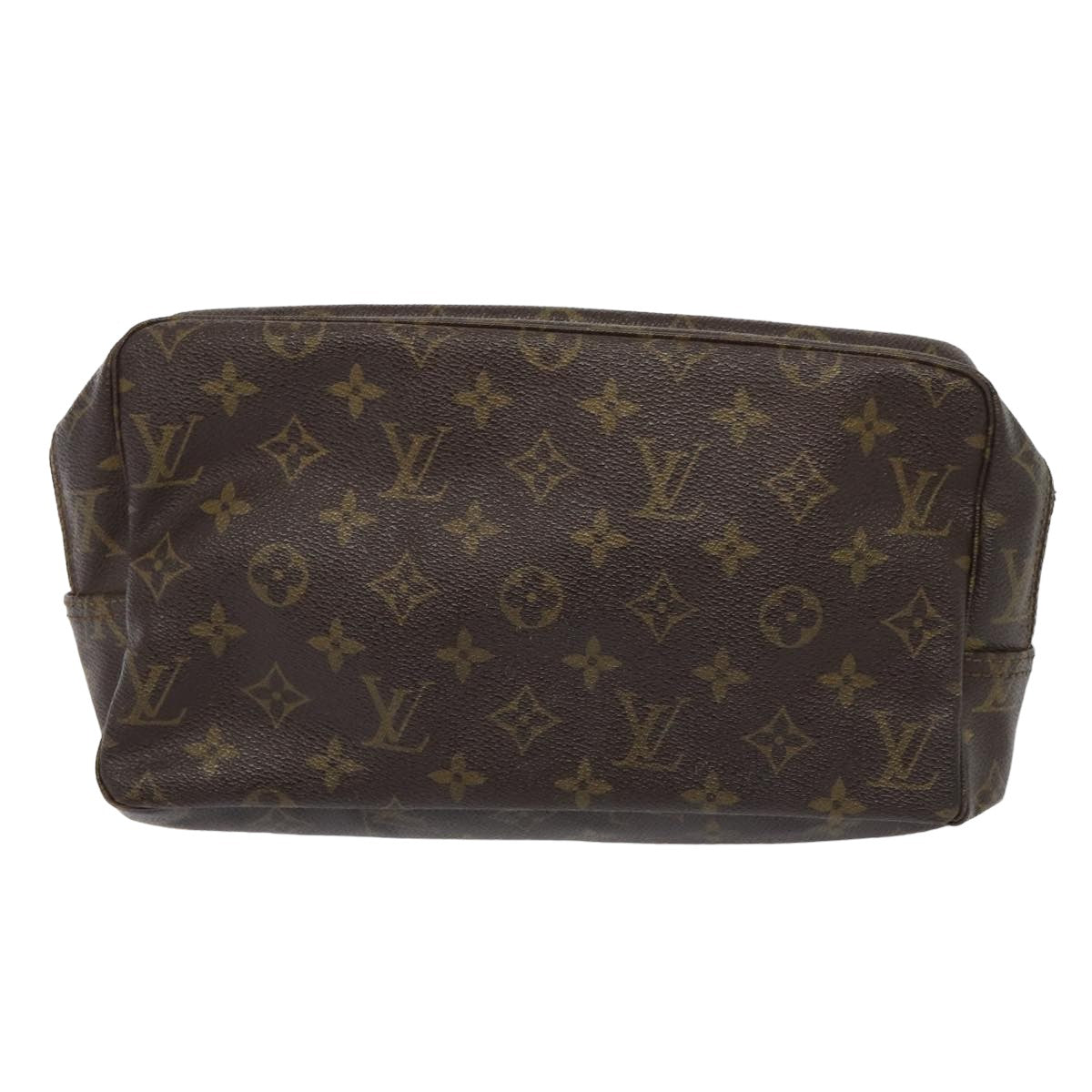 LOUIS VUITTON Monogram Trousse Toilette 28 Clutch Bag M47522 LV Auth 81094