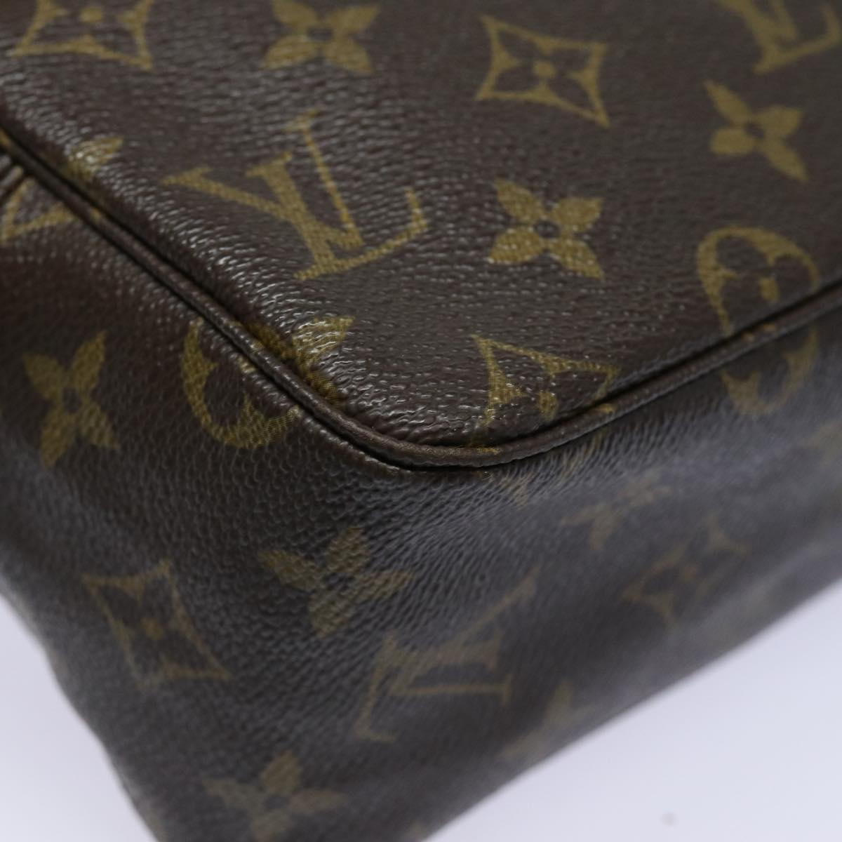 LOUIS VUITTON Monogram Trousse Toilette 28 Clutch Bag M47522 LV Auth 81095