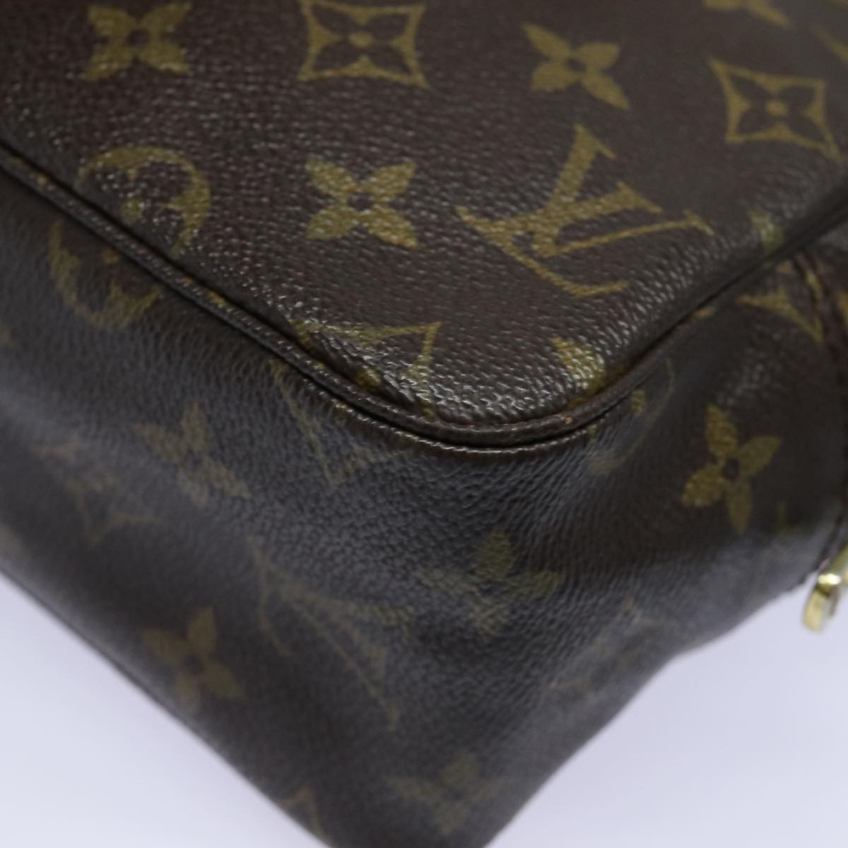 LOUIS VUITTON Monogram Trousse Toilette 28 Clutch Bag M47522 LV Auth 81095