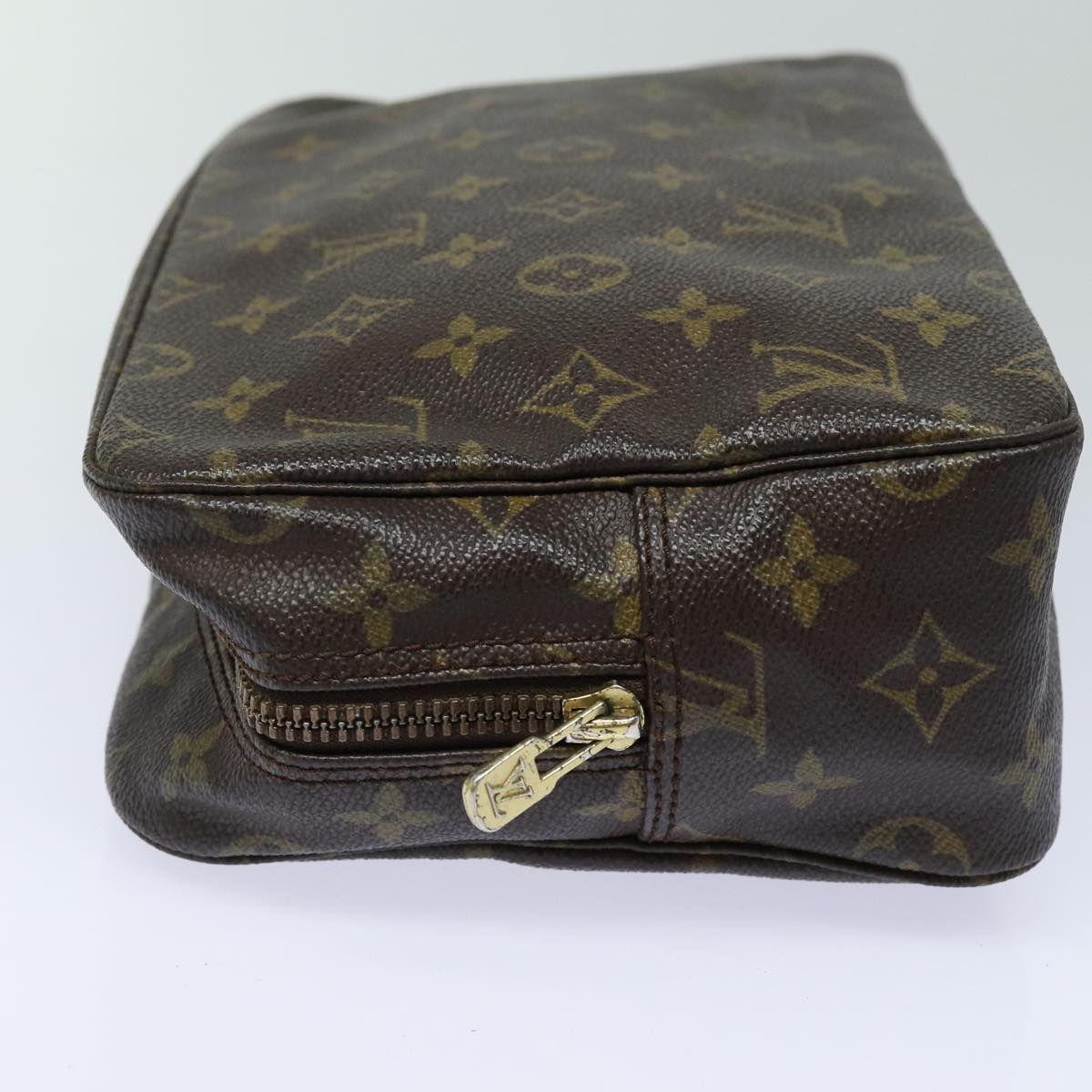 LOUIS VUITTON Monogram Trousse Toilette 28 Clutch Bag M47522 LV Auth 81095