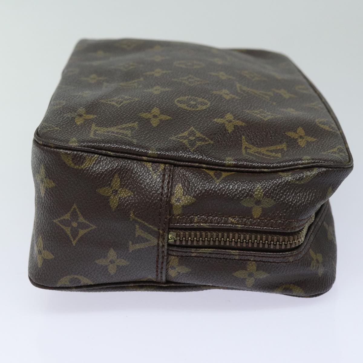 LOUIS VUITTON Monogram Trousse Toilette 28 Clutch Bag M47522 LV Auth 81095