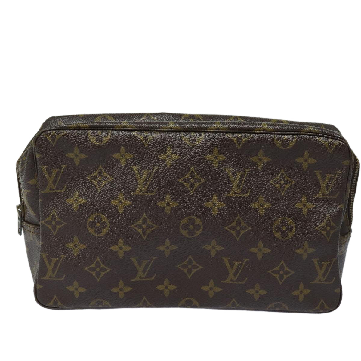 LOUIS VUITTON Monogram Trousse Toilette 28 Clutch Bag M47522 LV Auth 81096