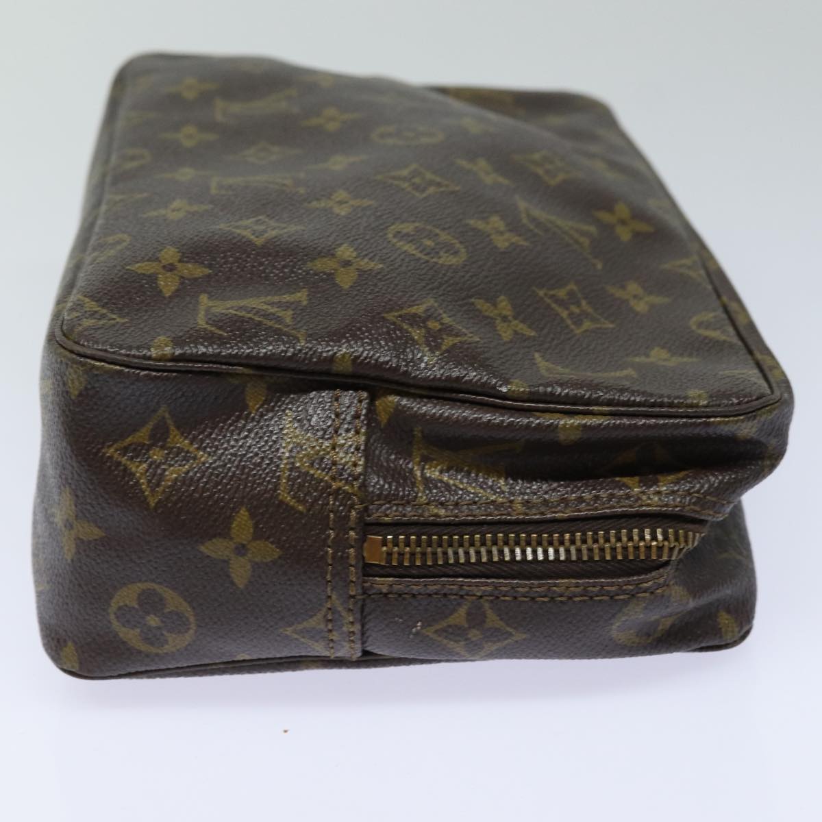 LOUIS VUITTON Monogram Trousse Toilette 28 Clutch Bag M47522 LV Auth 81096