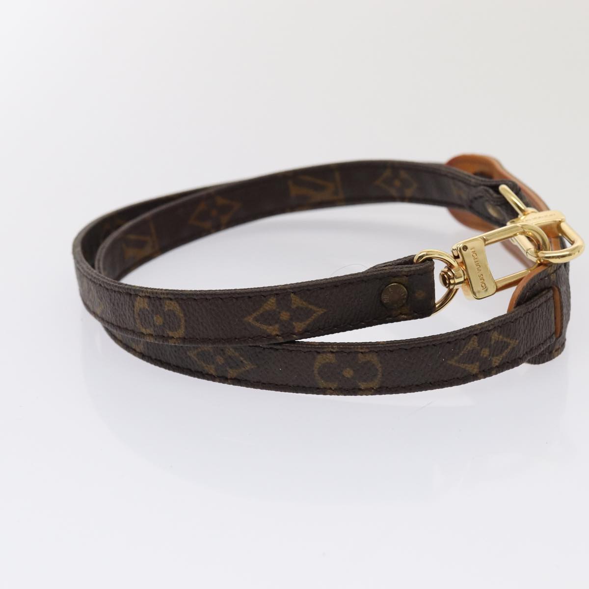 LOUIS VUITTON Monogram Shoulder Strap 35.8"" LV Auth 81100