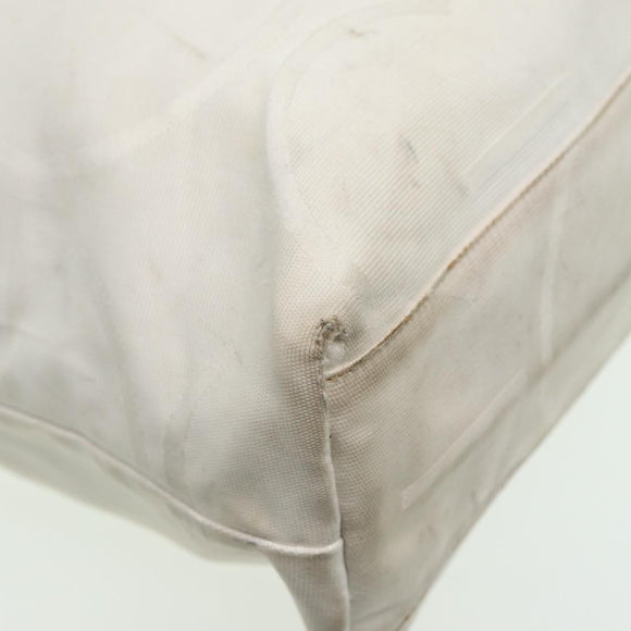 GUCCI Tragetasche Canvas Weiß 123439 Auth 81105