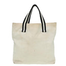 GUCCI Tote Bag Canvas White 123439 Auth 81105-2