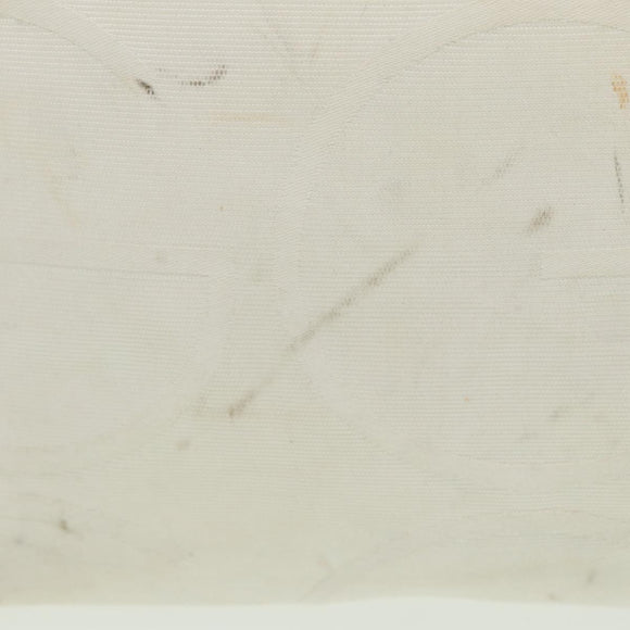 GUCCI Tote Bag Canvas White 123439 Auth 81105