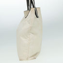 GUCCI Tote Bag Canvas White 123439 Auth 81105-5