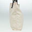 GUCCI Tote Bag Canvas White 123439 Auth 81105-6