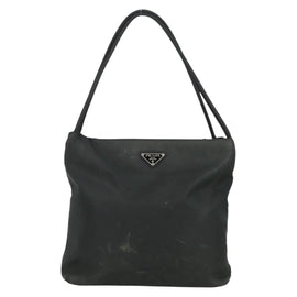 PRADA Shoulder Bag Nylon Khaki Auth 81110 - 0