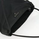 PRADA Shoulder Bag Nylon Khaki Auth 81110-8