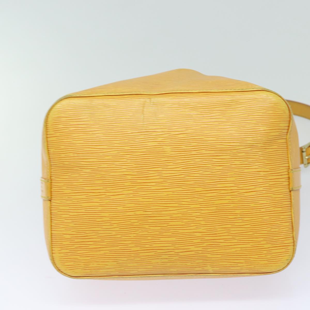 LOUIS VUITTON Epi Petit Noe Shoulder Bag Tassili Yellow M44109 LV Auth 81111