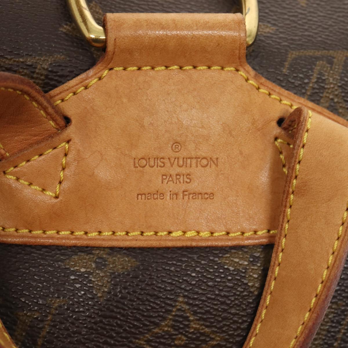 LOUIS VUITTON Monogram Montsouris MM Backpack M51136 LV Auth 81112