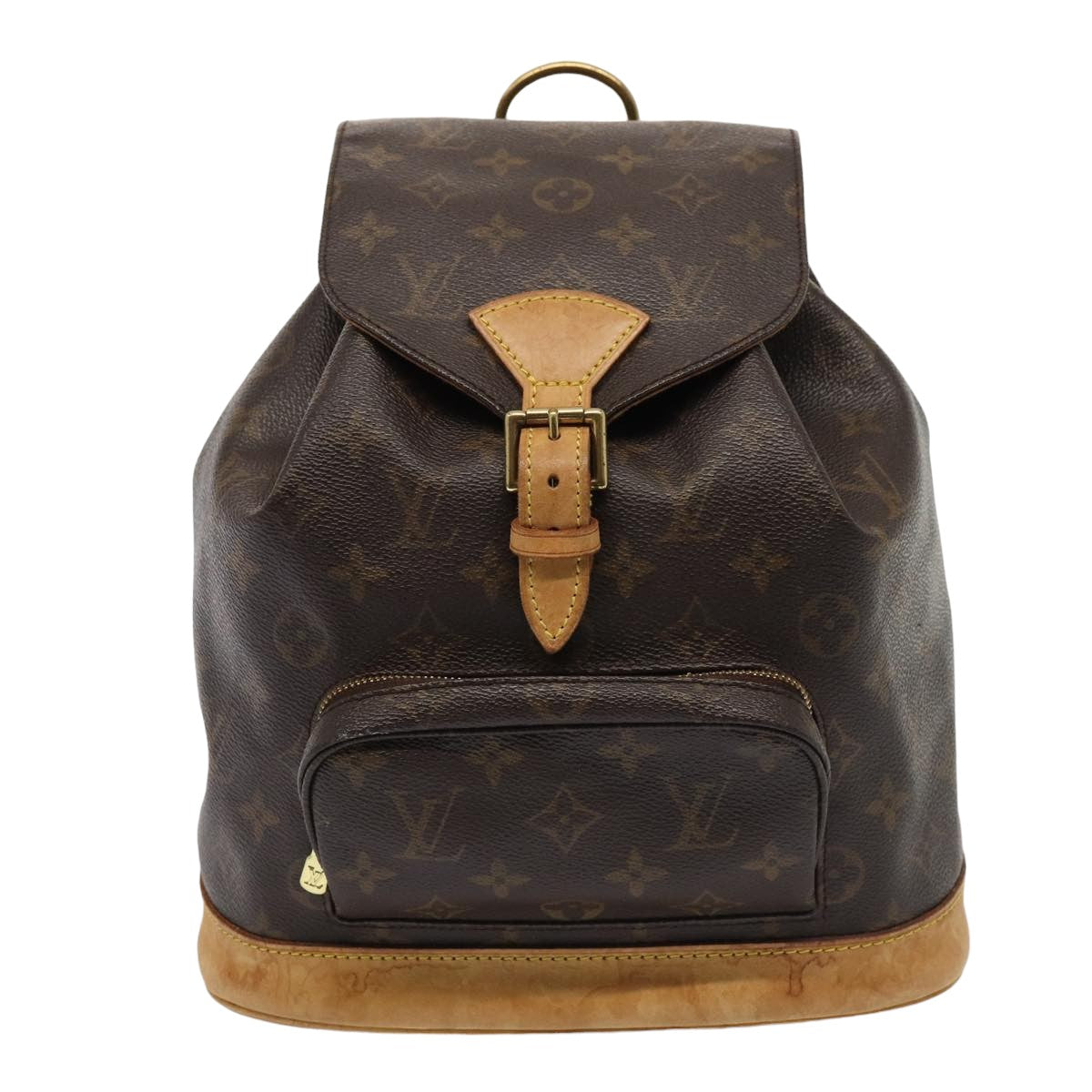 LOUIS VUITTON Monogram Montsouris MM Backpack M51136 LV Auth 81112