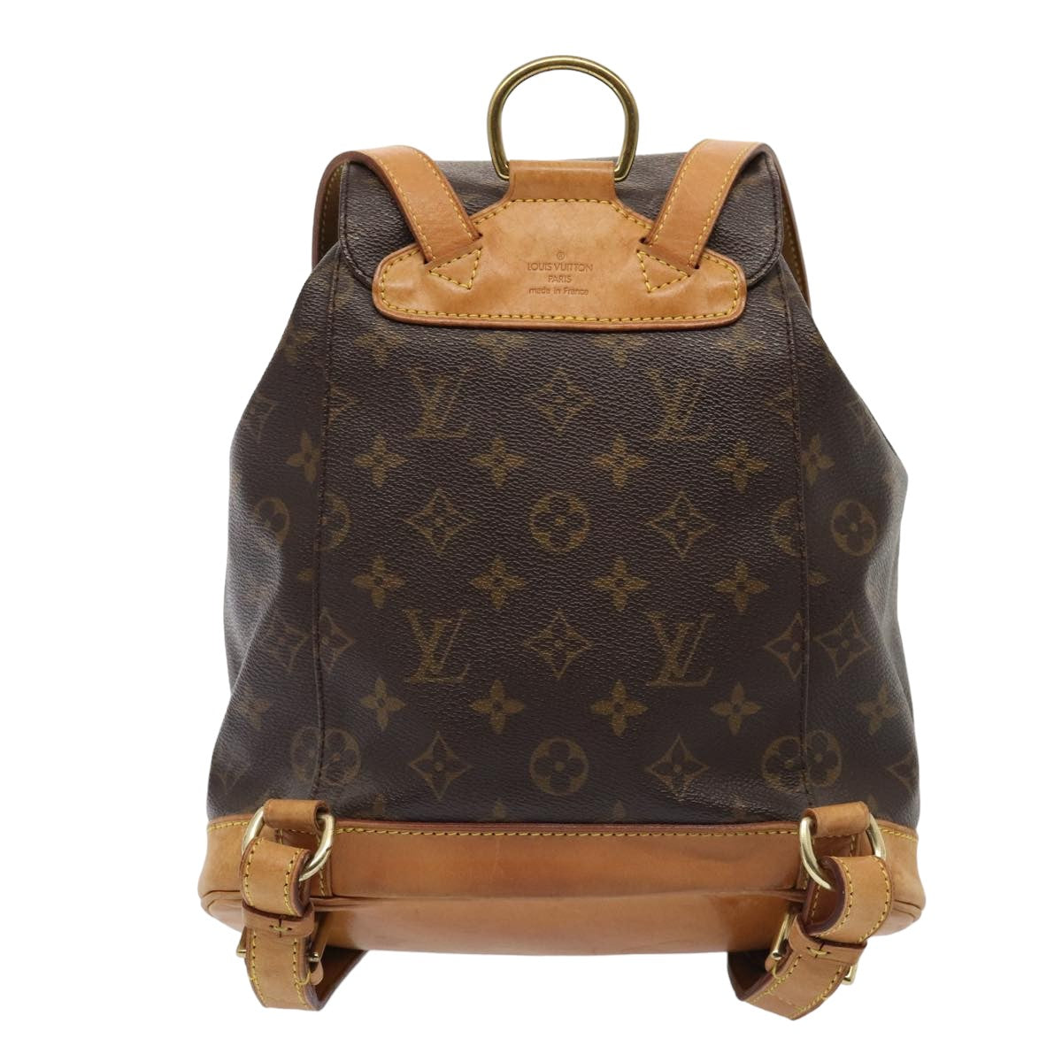 LOUIS VUITTON Monogram Montsouris MM Backpack M51136 LV Auth 81112