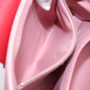 LOUIS VUITTON Capusine BB Hand Bag Taurillon Leather 2way Red Pink Auth 81113A-25