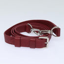 LOUIS VUITTON Capusine BB Hand Bag Taurillon Leather 2way Red Pink Auth 81113A-27